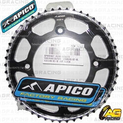 Apico Evolite Black Rear Sprocket 420 Pitch For Yamaha YZ 85 2002-2018