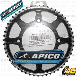 Apico Evolite Black Rear Sprocket 420 Pitch For Yamaha YZ 85 2002-2018