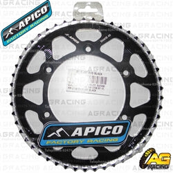 Apico Evolite Black Rear Sprocket 520 Pitch For Suzuki RM 250 1989-2008