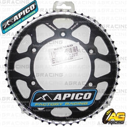 Apico Evolite Black Rear Sprocket 520 Pitch For Suzuki RM 250 1989-2008