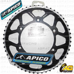 Apico Evolite Black Rear Sprocket 520 Pitch For Suzuki RM 250 1989-2008