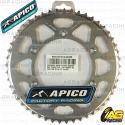 Apico Evolite Silver Rear Sprocket 520 Pitch For Suzuki RM 250 1989-2008