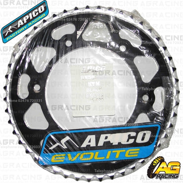 Apico Evolite Black Rear Sprocket 520 Pitch For Husaberg TE 125 2012-2014
