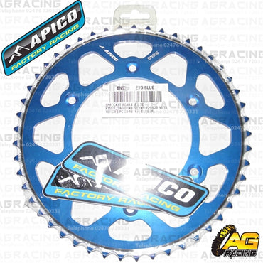 Apico Evolite Blue Rear Sprocket 520 Pitch For Husaberg TE 125 2012-2014