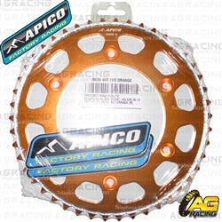 Apico Evolite Orange Rear Sprocket 520 Pitch For Husqvarna TC 250 2014-2018