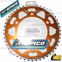 Apico Evolite Orange Rear Sprocket 520 Pitch For KTM SX-F 450 2003-2018