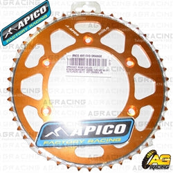 Apico Evolite Orange Rear Sprocket 520 Pitch For KTM SX 125 1998-2018