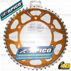 Apico Evolite Orange Rear Sprocket 520 Pitch For KTM SX-F 450 2003-2018