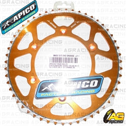 Apico Evolite Orange Rear Sprocket 520 Pitch For KTM SX 125 1998-2018