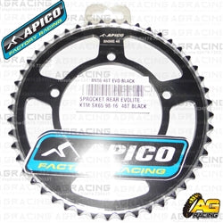 Apico Evolite Black Rear Sprocket 420 Pitch For Husqvarna TC 65 1998-2017
