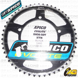 Apico Evolite Black Rear Sprocket 420 Pitch For Husqvarna TC 65 1998-2017