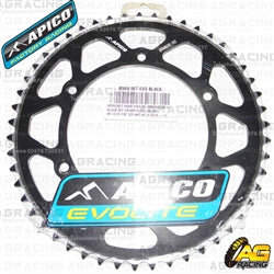 Apico Evolite Black Rear Sprocket 520 Pitch For Sherco SE-F 250 4T 2008-2018