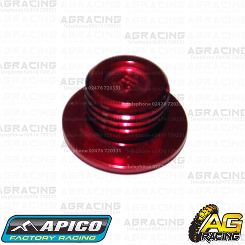 Apico Red Engine Timing Plug Set For Honda CRF 250R 2004-2009 Motocross Enduro