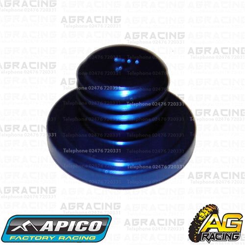 Apico Blue Engine Timing Plug Set For Kawasaki KX 250F 2004-2010 Motocross Enduro