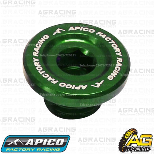 Apico Green Engine Timing Plug Set For Kawasaki KX 250F 2004-2010 Motocross Enduro