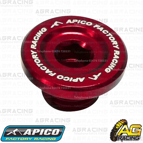 Apico Red Engine Timing Plug Set For Kawasaki KX 250F 2004-2010 Motocross Enduro