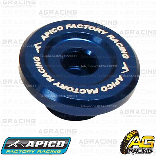 Apico Blue Engine Timing Plug Set For Yamaha YZ 250F 2014-2018 Motocross Enduro