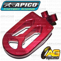Apico Pro Bite Pro-Bite Red Wide Footpegs For Husqvarna CR 125 1999-2013 Motocross Enduro