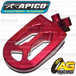 Apico Pro Bite Pro-Bite Red Wide Footpegs For Husqvarna TE 511 1999-2013 Motocross Enduro