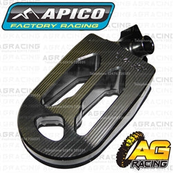 Apico Pro Bite Pro-Bite Titanium Grey Wide Footpegs For Husqvarna SMS 125 1999-2013 Motocross Enduro