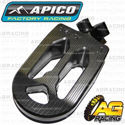 Apico Pro Bite Pro-Bite Titanium Grey Wide Footpegs For Husqvarna SMS 125 1999-2013 Motocross Enduro