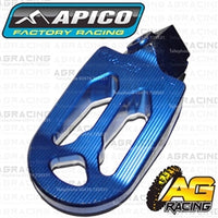 Apico Pro Bite Pro-Bite Blue Wide Footpegs Pegs For Husqvarna 701 Enduro 2016 Motocross Enduro