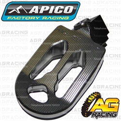 Apico Pro Bite Pro-Bite Titanium Grey Wide Footpegs Pegs For KTM EXC 525 1998-2016 Motocross Enduro