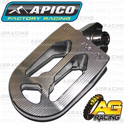 Apico Pro Bite Pro-Bite Titanium Grey Wide Footpegs Pegs For Suzuki RMZ 450 2012-2018 Motocross Enduro
