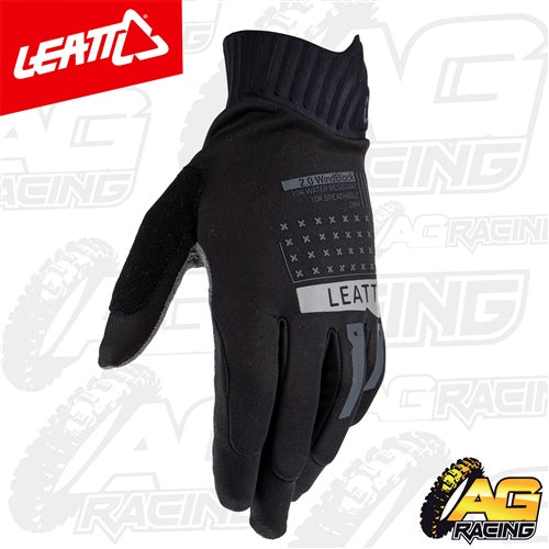 Leatt 2023 MTB 2.0 Windblock Gloves Black