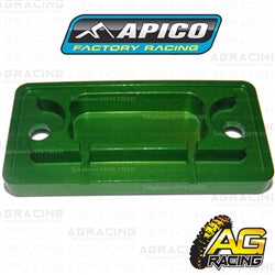 Apico Green Front Brake Master Cylinder Cover For Kawasaki KDX 200 1993-2006 Motocross Enduro