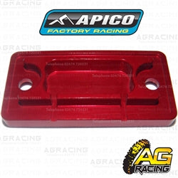 Apico Red Front Brake Master Cylinder Cover For Suzuki RMZ 450 2005-2017 Motocross Enduro