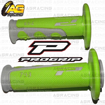 Pro Grip Progrip 793 Twist Grips Green Motocross Enduro Quad ATV