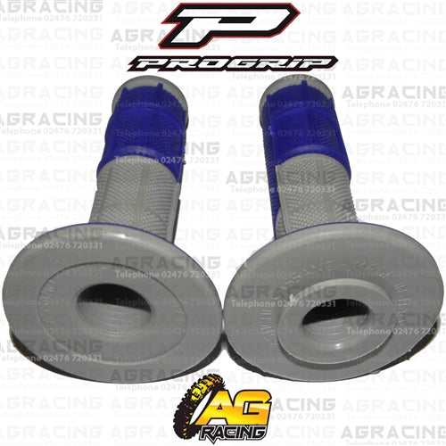 Pro Grip Progrip 801 Twist Grips Blue Motocross Enduro Quad ATV