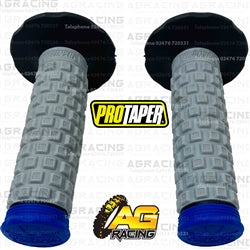 Pro Taper Pillow Top Tri Density Twist Grips Blue For Kawasaki KLX 125 2003-2006