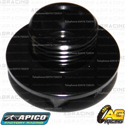 Apico Black Headstock Steering Stem Nut For KTM EXC-F 350 2010-2018 Motocross Enduro