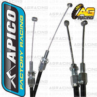 Apico Twin Throttle Cable For Honda CRF 250R 2004-2009