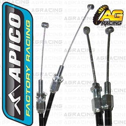 Apico Twin Throttle Cable For Honda CRF 250X 2004-2018