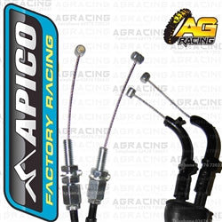 Apico Twin Throttle Cable For Honda CRF 450R 2017-2019