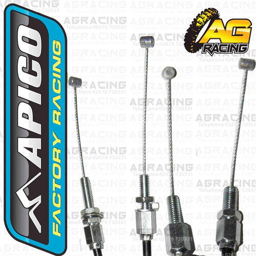 Apico Twin Throttle Cable For Honda CRF 150R 2007-2019