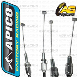 Apico Twin Throttle Cable For Honda CRF 150RB 2007-2019