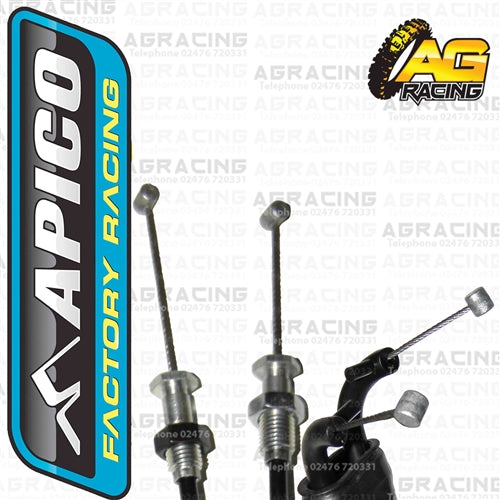 Apico Twin Throttle Cable For Yamaha YZ 450F 2010-2013