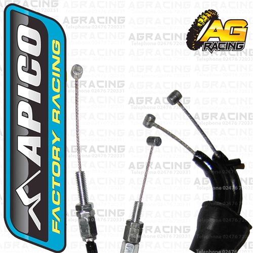 Apico Twin Throttle Cable For Suzuki RMZ 450 2013-2019
