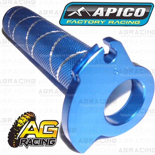 Apico Blue Aluminium Throttle Tube With Bearing For Yamaha YZ 125 1997-2019