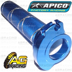 Apico Blue Aluminium Throttle Tube With Bearing For Yamaha YZ 85 2002-2019