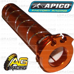 Apico Orange Aluminium Throttle Tube With Bearing For Husqvarna FE 450 2014-2016