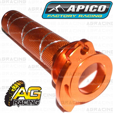 Apico Orange Aluminium Throttle Tube With Bearing For KTM SX 50 2012-2018