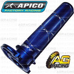 Apico Blue Aluminium Throttle Tube With Bearing For KTM XC-W 125 2017-2018