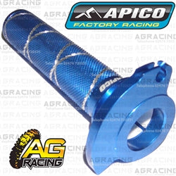 Apico Blue Aluminium Throttle Tube Sleeve With Bearing For Husqvarna WR 125 1998-2015