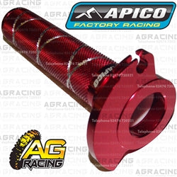 Apico Red Aluminium Throttle Tube Sleeve With Bearing For KTM MXC 380 1998-2003 Motocross