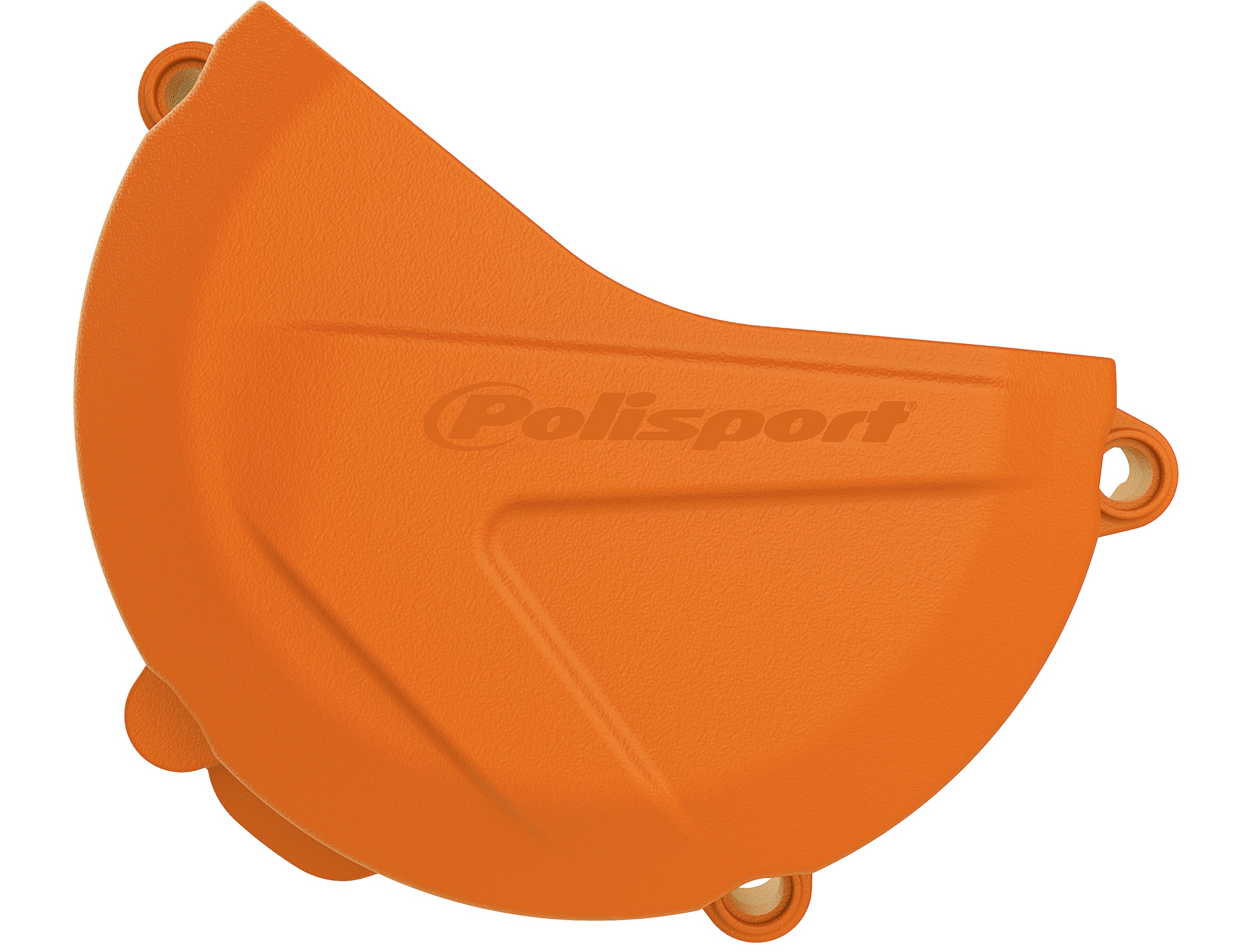 Polisport Orange Clutch Cover Protector For Husqvarna TC 125 2016-2018 Motocross Enduro